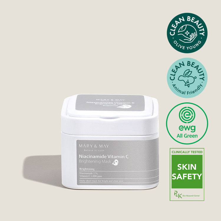 [Mary&May] Niacinamid Vitamin C Aufhellende Maske