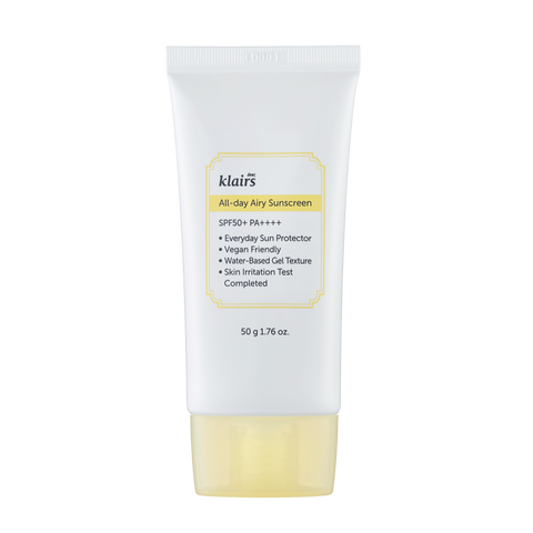 [Klairs] All-day Airy Sunscreen SPF50+ PA++++ (EXP. 11.07.2025)