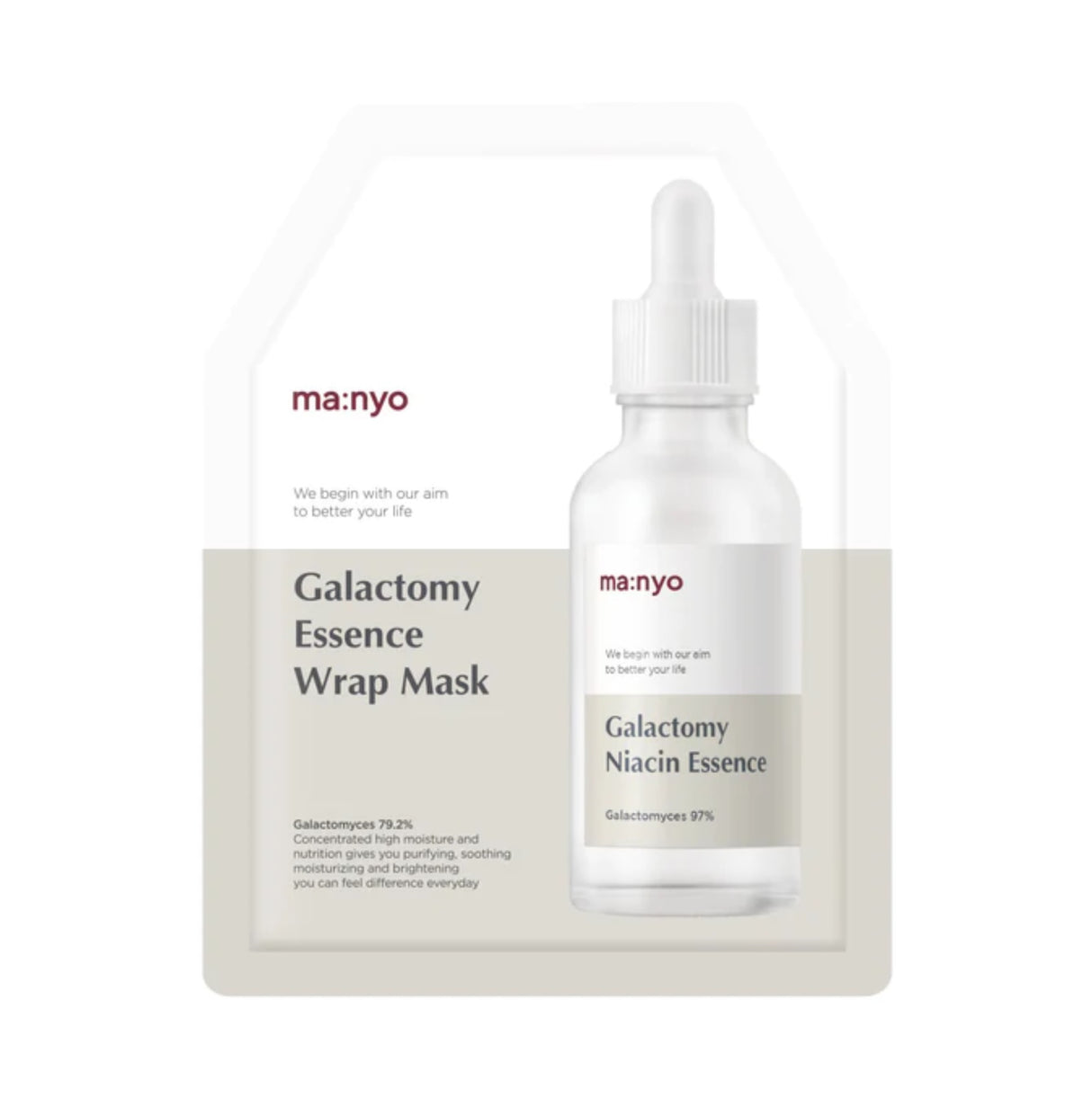 [Ma:nyo Factory] Galactomy Essence Wrap Maske