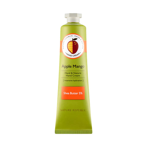 [Nature Republic] Hand & Nature Hand Cream Apple Mango