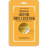 [Kocostar] Premium Goldfolie Dreilagige Maske