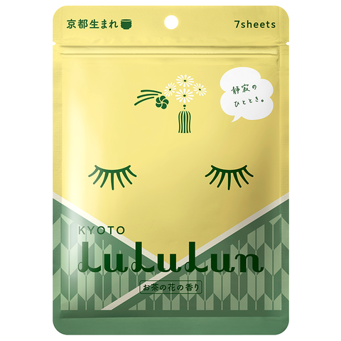 [LuLuLun] Premium Sheet Mask Kyoto Green Tea (7 Stück)